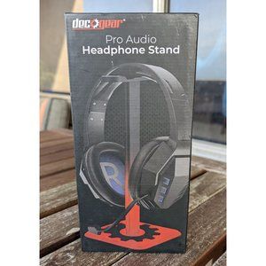 💜NWT - Deco Gear Pro Audio Headphone Stand - Aluminum and TPU Rubber